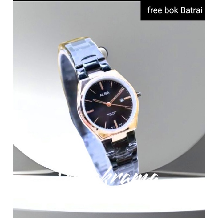 COD Jam Wanita Alba Clasic W202 | Fhasion Wanita Rantai Date On