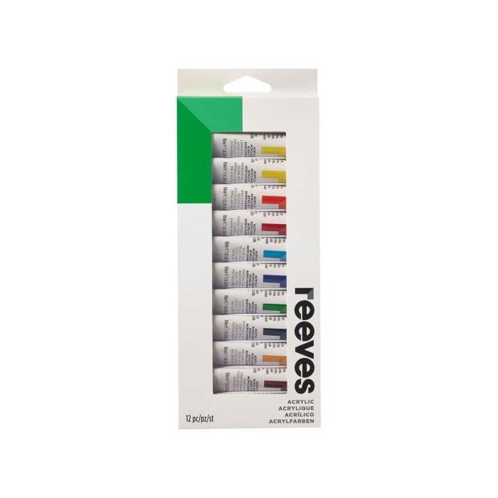 

GRAMEDIA SURABAYA REEVES Acrylic Paint Set 12