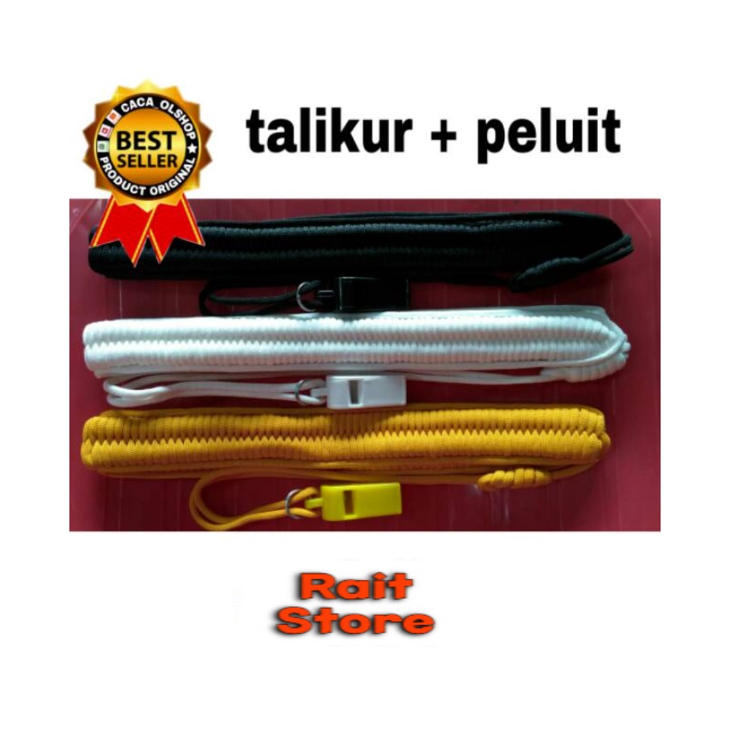 Talikur Satpam Security Hansip Hitam/Putih/Kuning/Merah/Hijau/Ungu