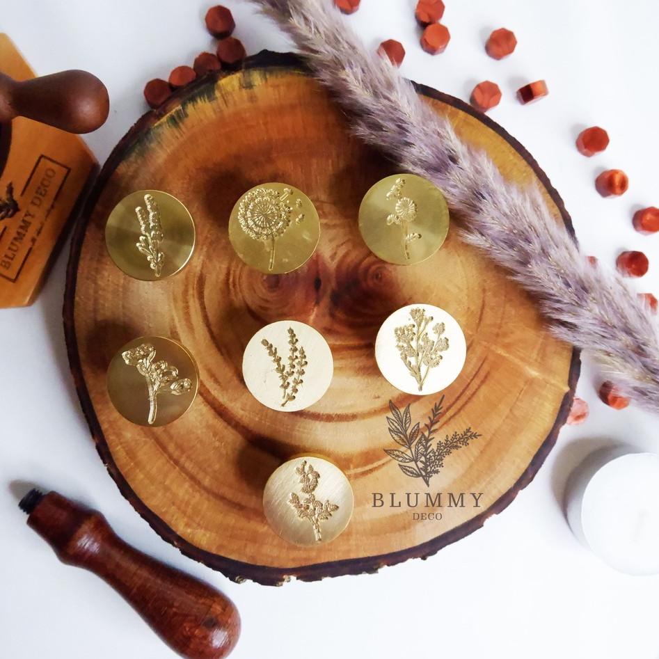 

Miliki Wax Seal Stamp Flower Segel Surat Vintage edisi Bunga Kepala Stempel Lilin Segel .. .. ..