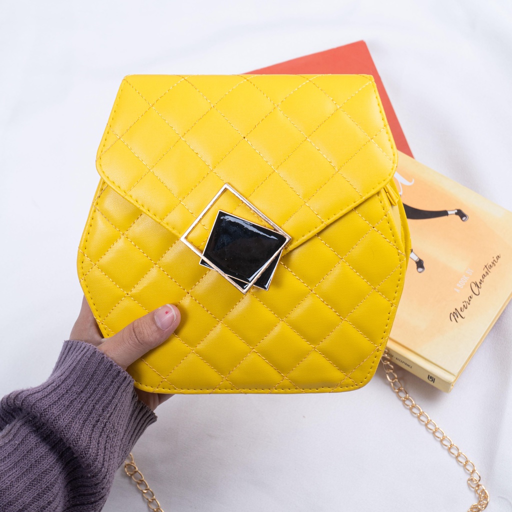 SweetSally- Tas Hexagon Sling Bag