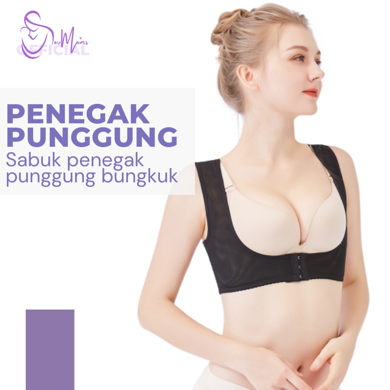 Penegak Penyangga Punggung Terapi Pelurus Korektor Posture Corrector Penegak Badan Bungkuk Korset Untuk Tulang Belakang Anti Bungkuk Nyeri Pinggang Kifosis Lordosis Corrector Wanita Import Premium Original