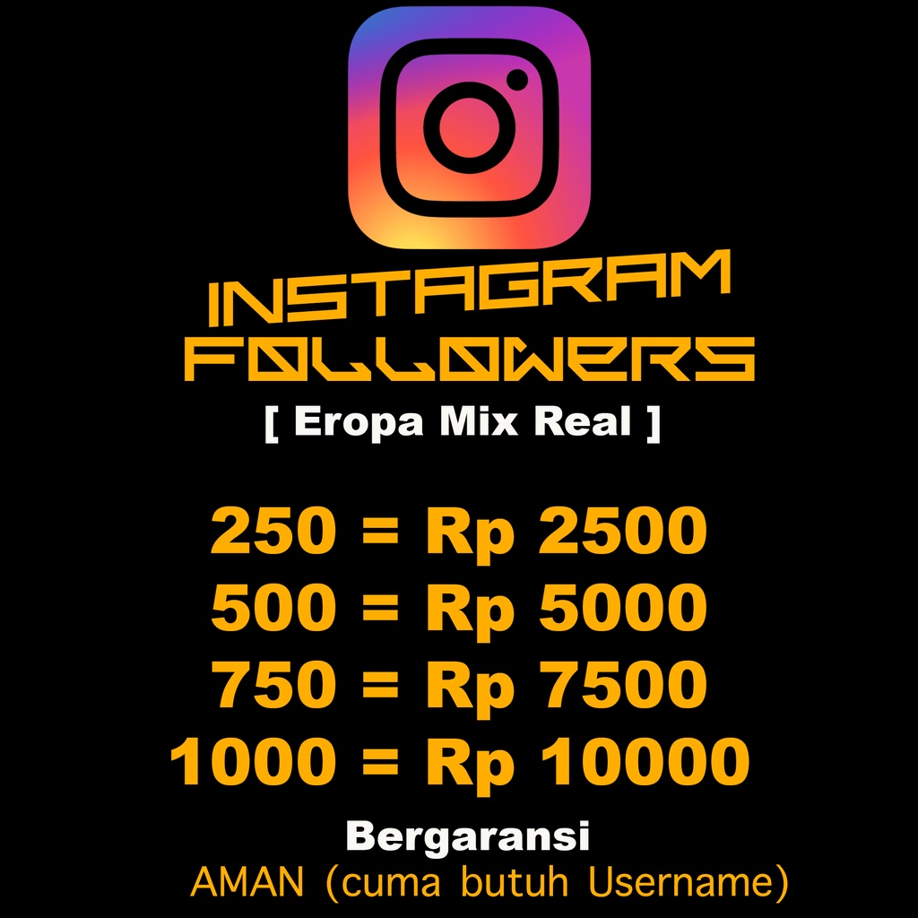 Followers Instagram termurah