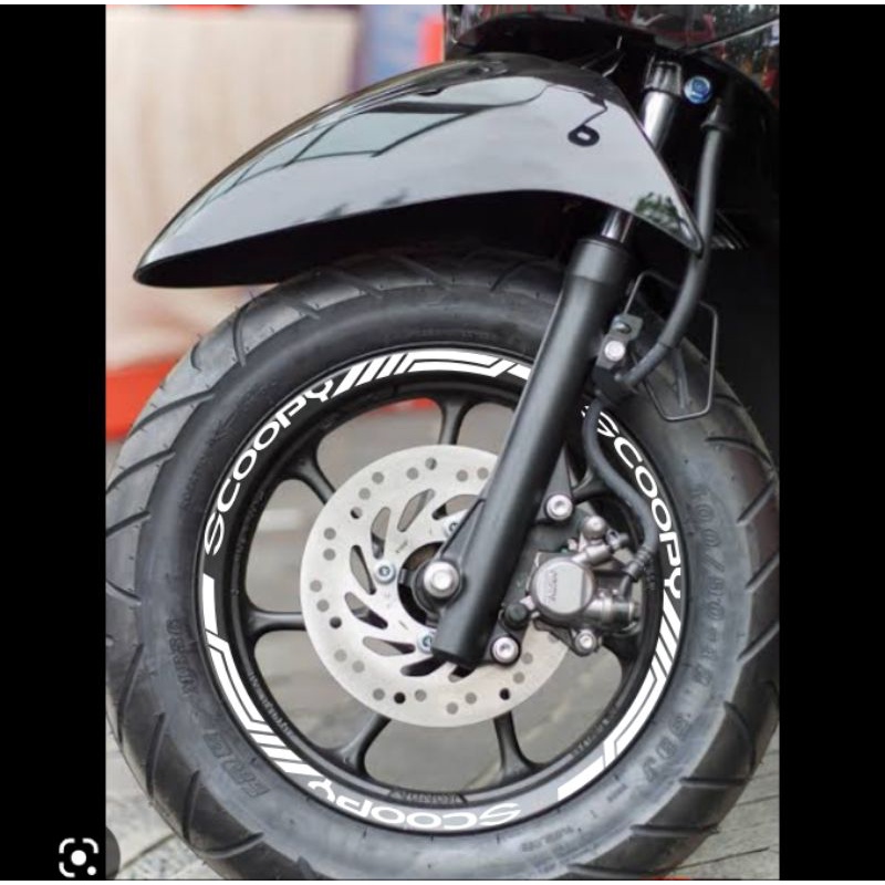 stiker cutting lis pelek scoopy