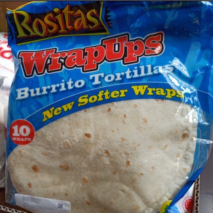 

Rositas wrapups torrillas 10wrap