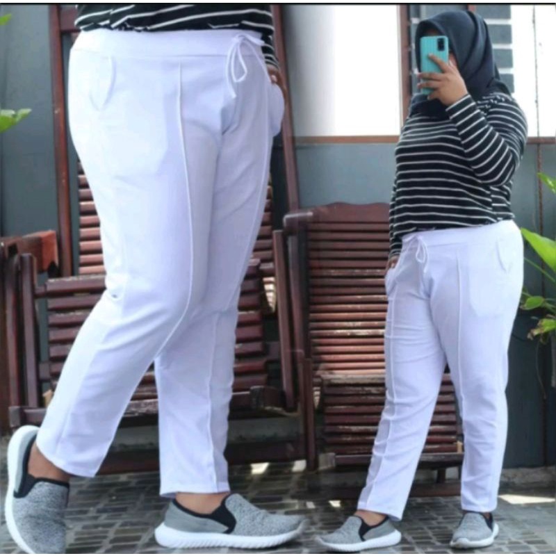 celana jumbo / luna jumbo / celana big size/ celana wanita xxxl