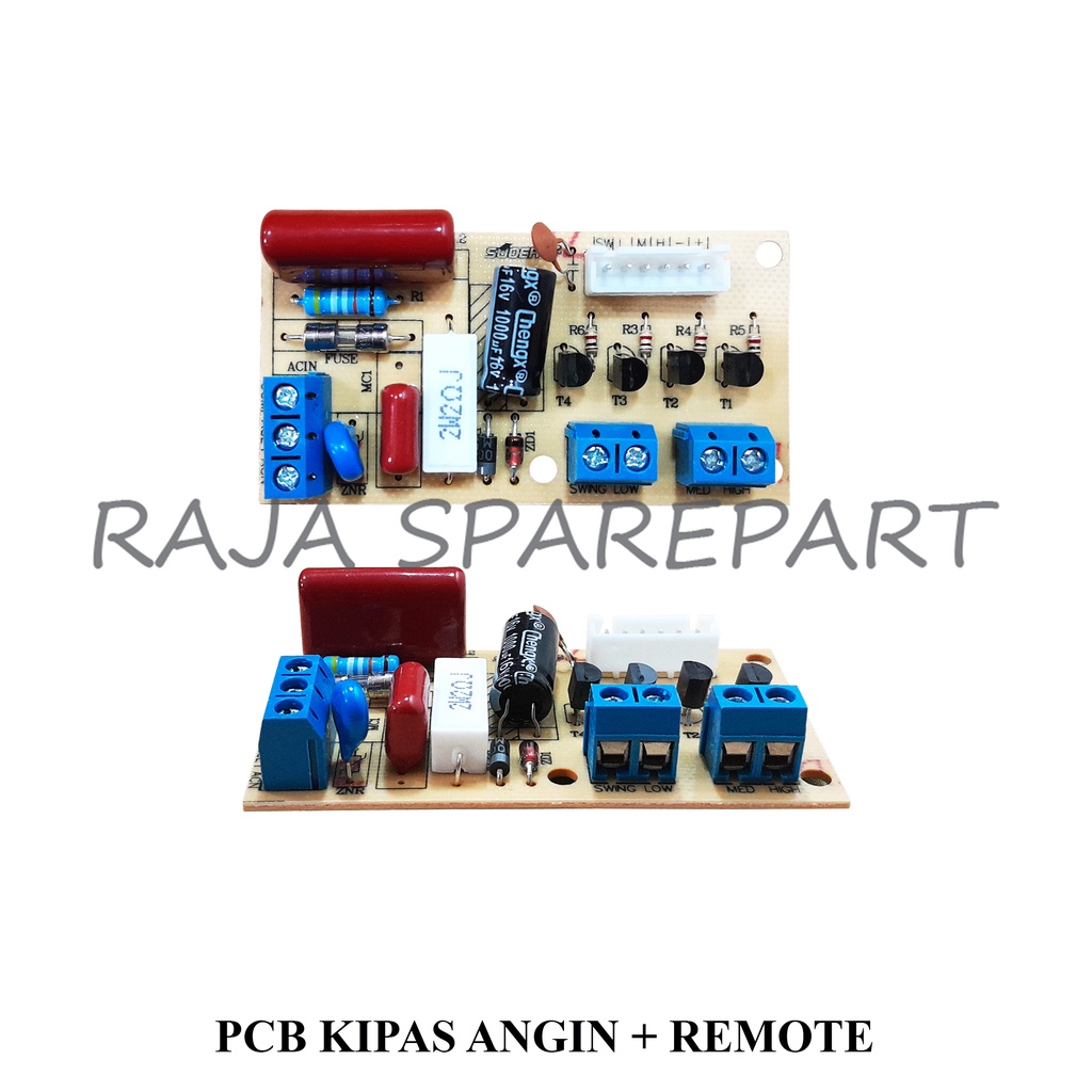 PCB/ MODUL/ PANEL KIPAS ANGIN + REMOTE