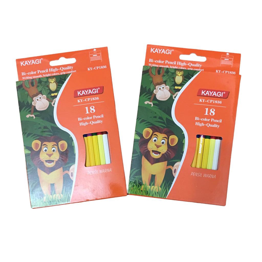 

pensil warna kayagi/KY-CP1836 pensil warna 18 batang 36 warna