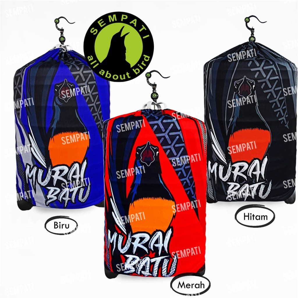 Krodong Murai Jersey Premium Fullprint Design Motif Burung Murai Kerodong Krodong Sangkar Kandang Burung Murai
