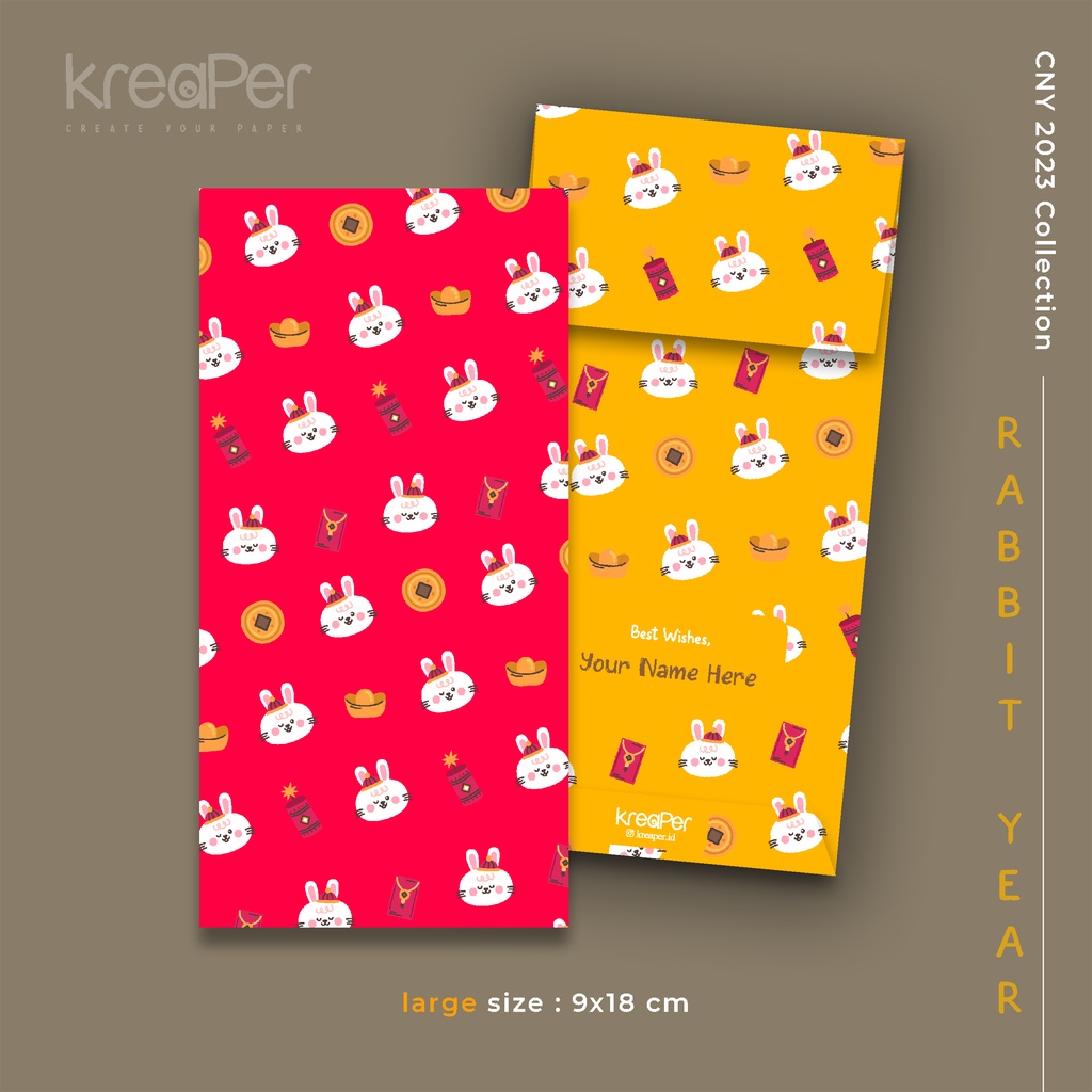 

AMPLOP ANGPAO IMLEK CNY 2023 PREMIUM MURAH Kode: RABBIT-15