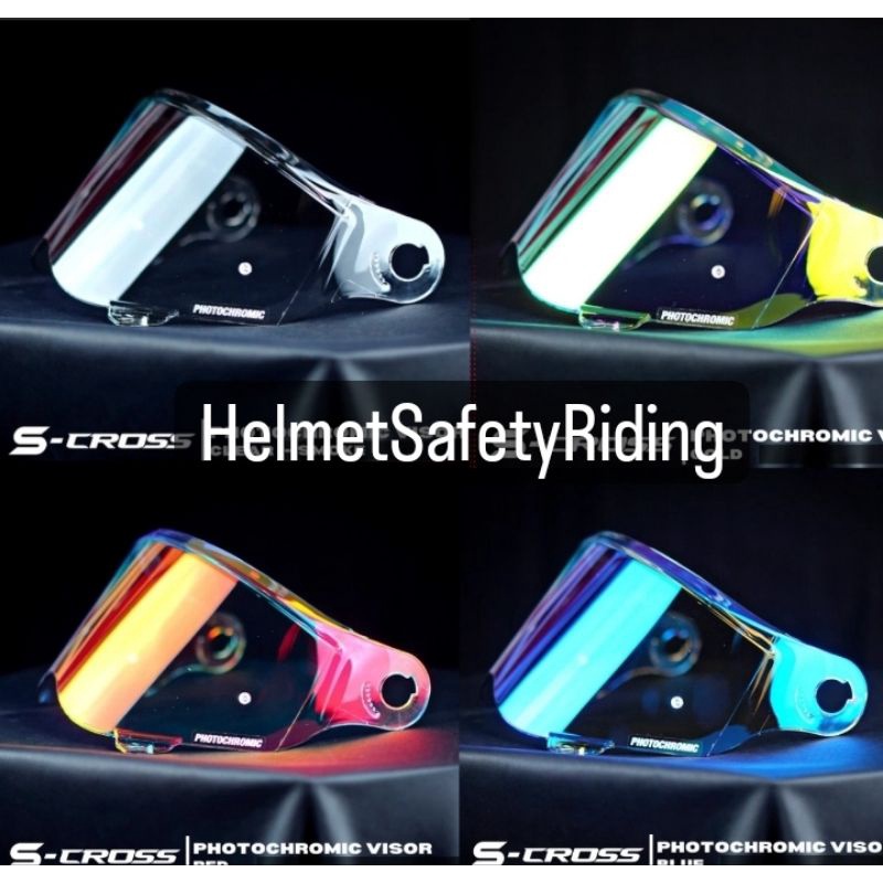 VISOR IRIDIUM & POTHOCHROMIC NJS S-CROSS