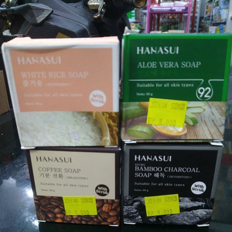 SABUN BATANG HANASUI 60G BPOM ALVARIAN