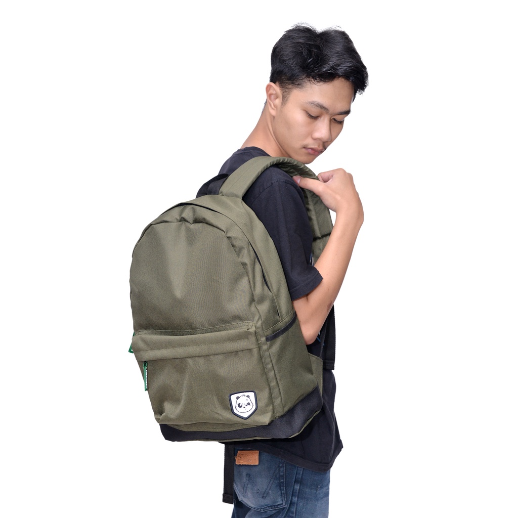 Tas Backpack Pria Wanita Ransel Laptop Sekolah Rangsel Punggung Distro Korea Cewe Cowo Polos Bukan S