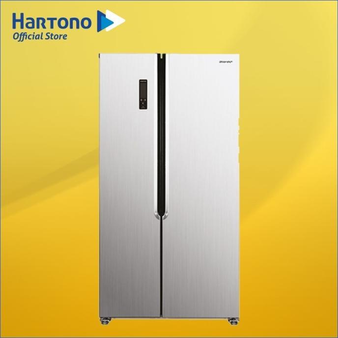 Sharp Kulkas Side By Side Refrigerator SJIS50MSL