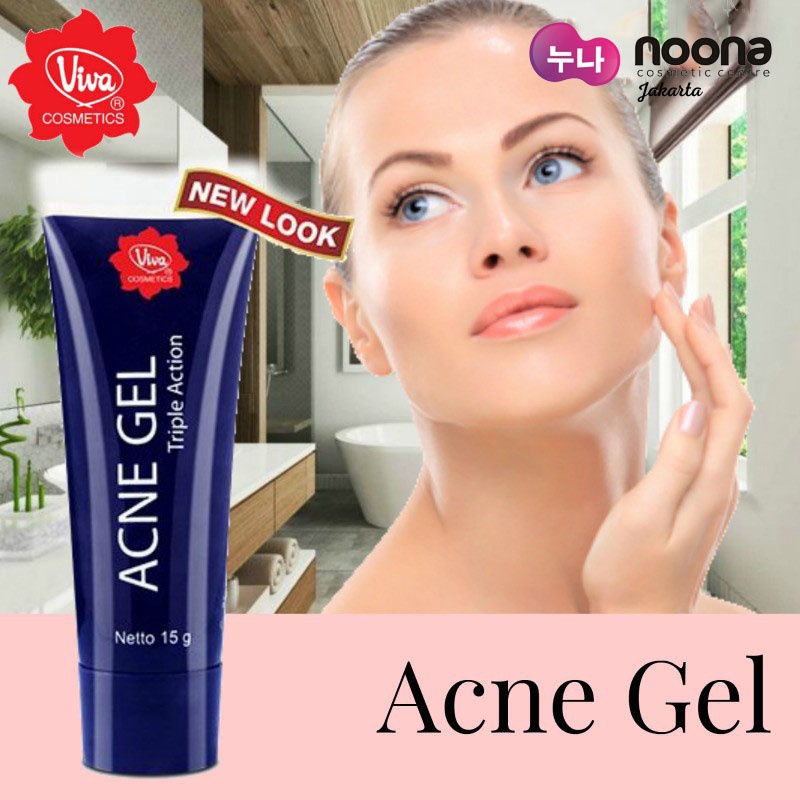 VIVA ACNE GEL TRIPLE ACTION 15GR -NJ