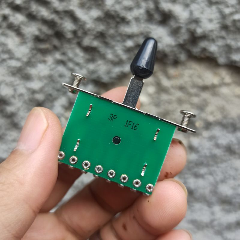 Switch selector 3 way Alpha Plus untuk gitar dan bass berkualitas Ibanez Charvel Schecter BC Rich Fe