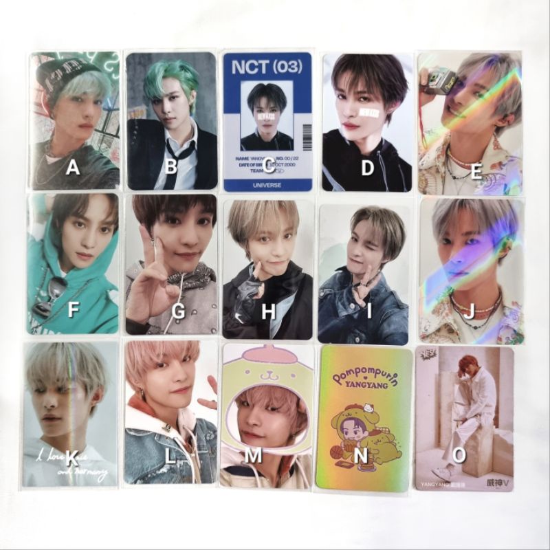 PC NCT  Wayv Yangyang Universe Resonance Sanrio TC yescard