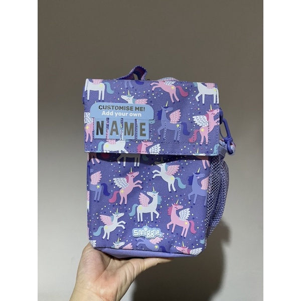 Lunchbag smiggle ada tali panjang / Smiggle Tas Bekal anak / Smiggle Tas Bekal original ada Tali pan