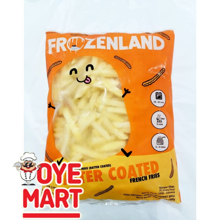 

FROZENLAND BATTER COATED 1KG