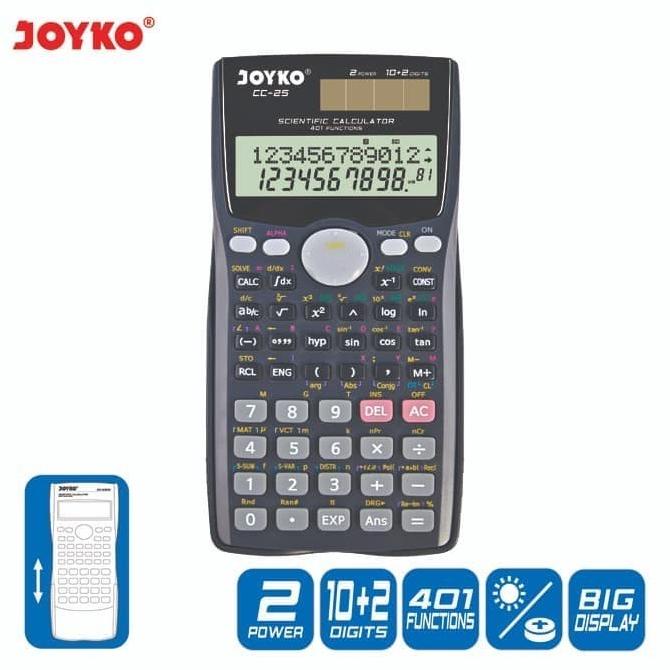 

Calculator / Kalkulator Joyko CC-25 / Scientific / 401 Functions