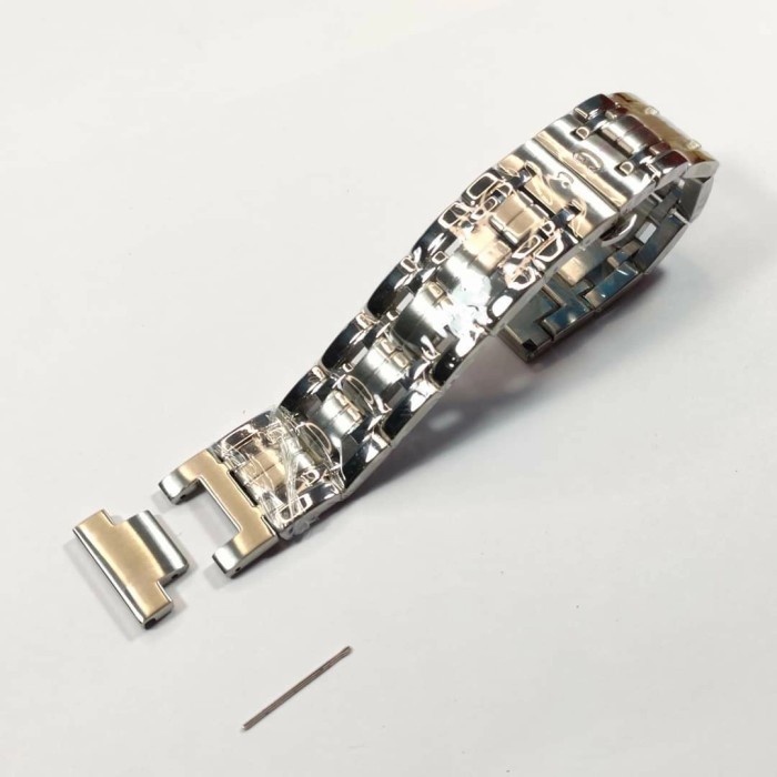 STRAP RANTAI STAINLESS TALI JAM TANGAN GC GUESS COLLECTION 22MM