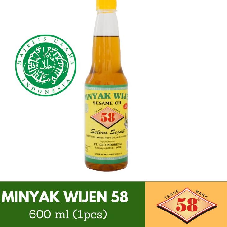 

12.12 BRANDS FESTIVAL Saos 58 - Minyak Wijen Halal (600 ml) 