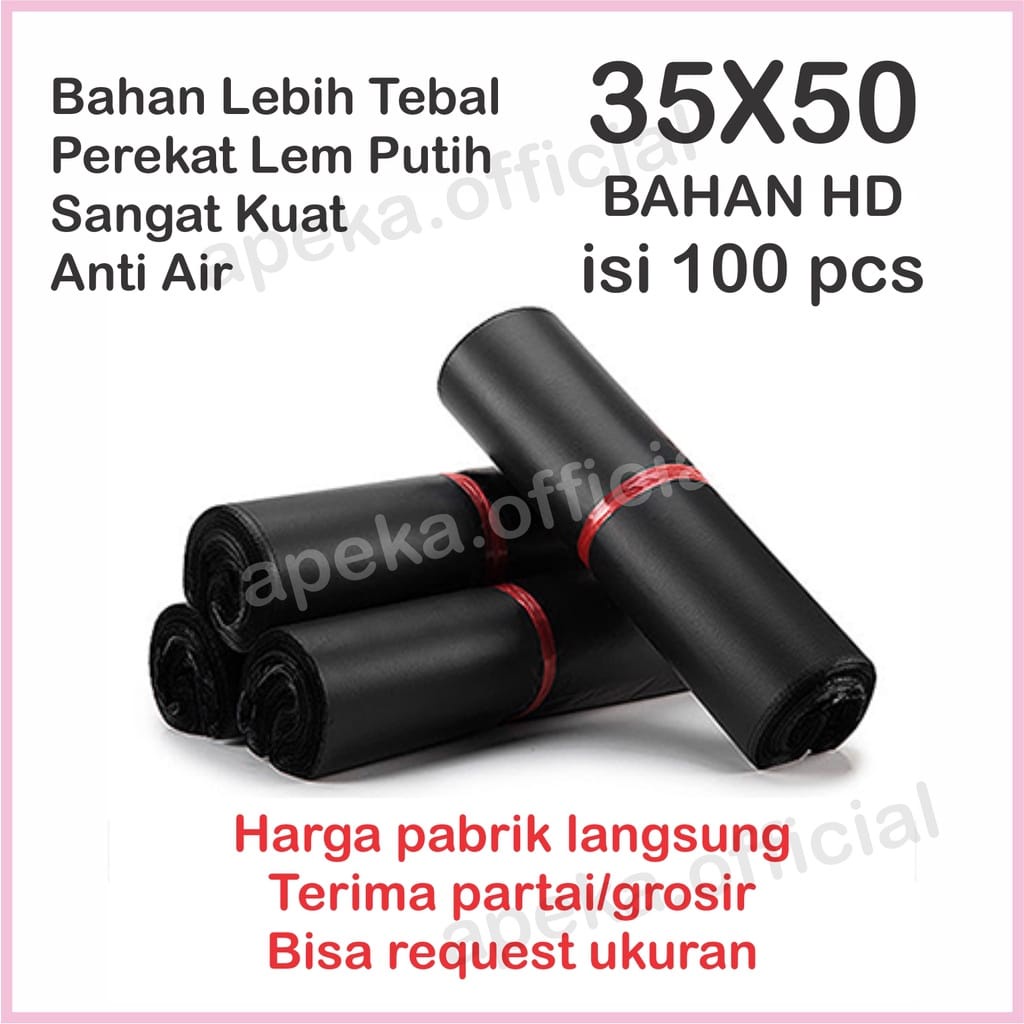 

PLASTIK POLYMAILER POLYMER POLIMER PACKINGAN ONLINE SHOPE AMPLOP PLASTIK UK 35X50CM