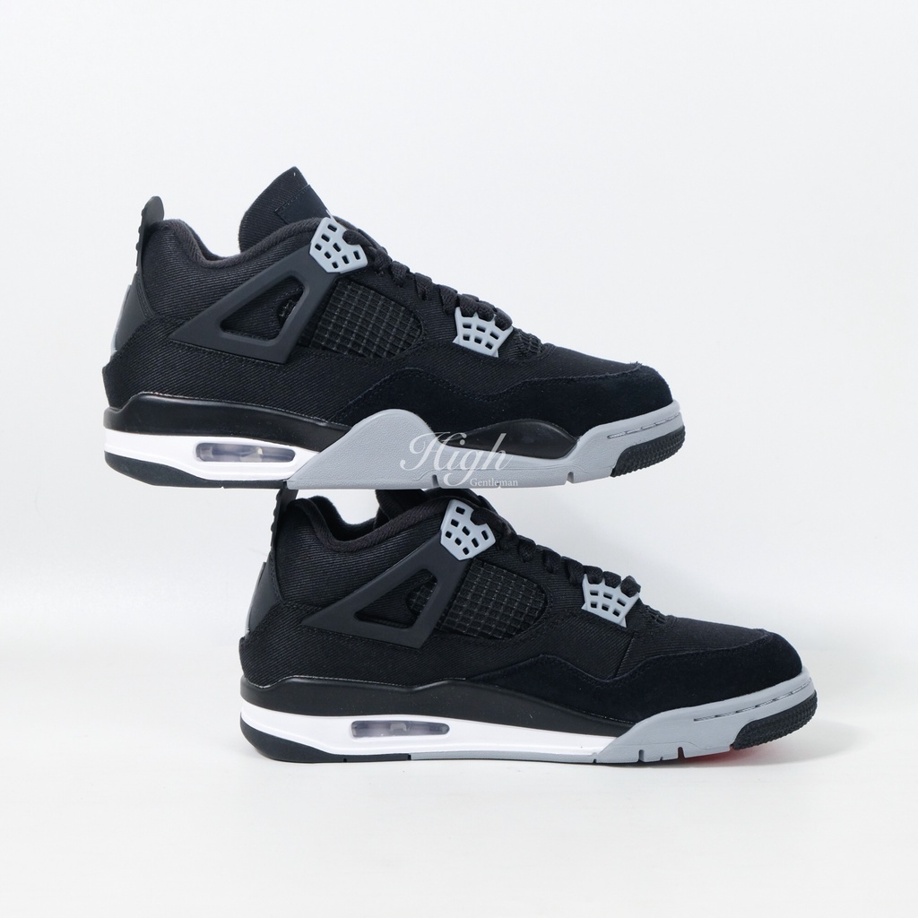 Air Jordan 4 Black Canvas (Men)