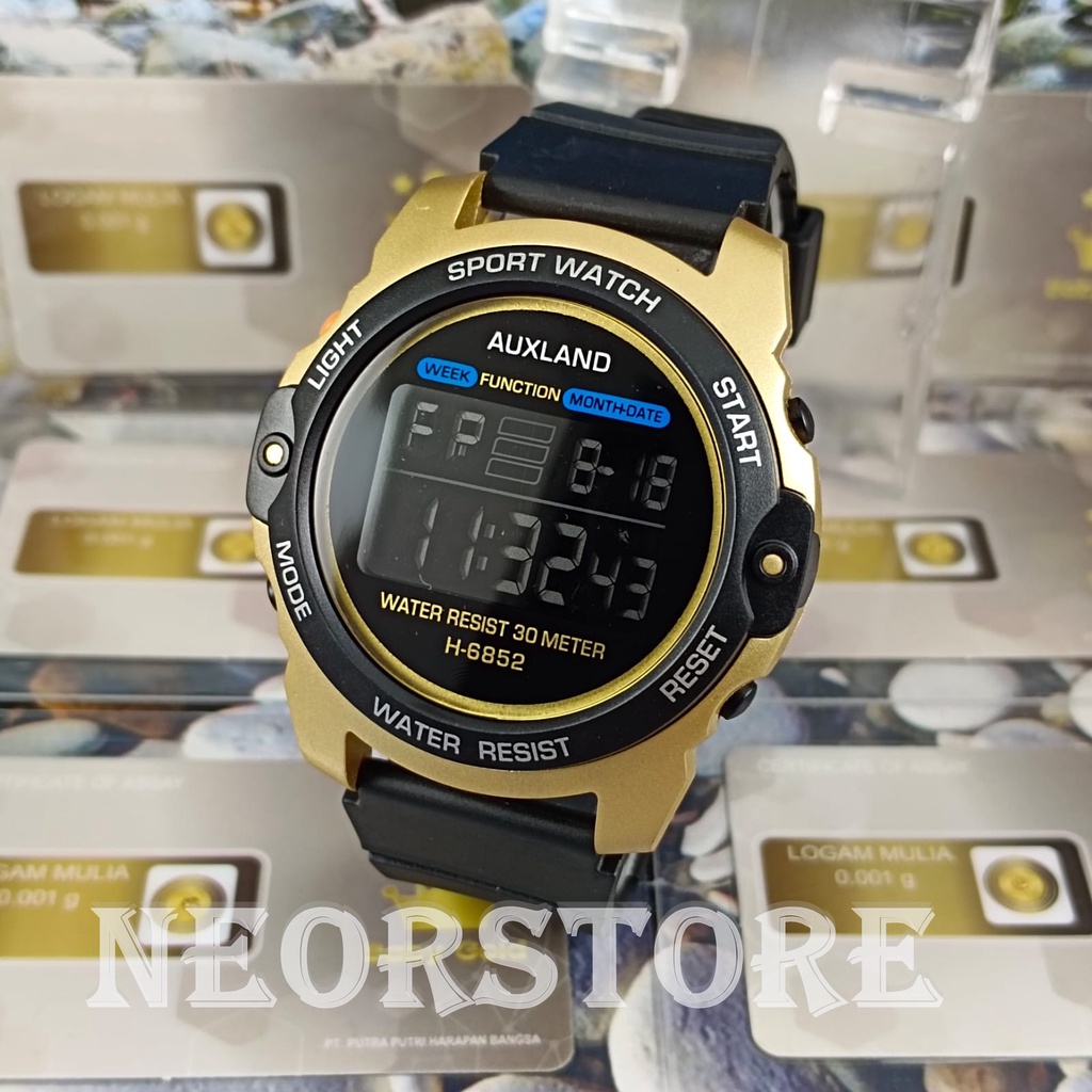 Jam Tangan Pria Digital  Aux115 Anti Air