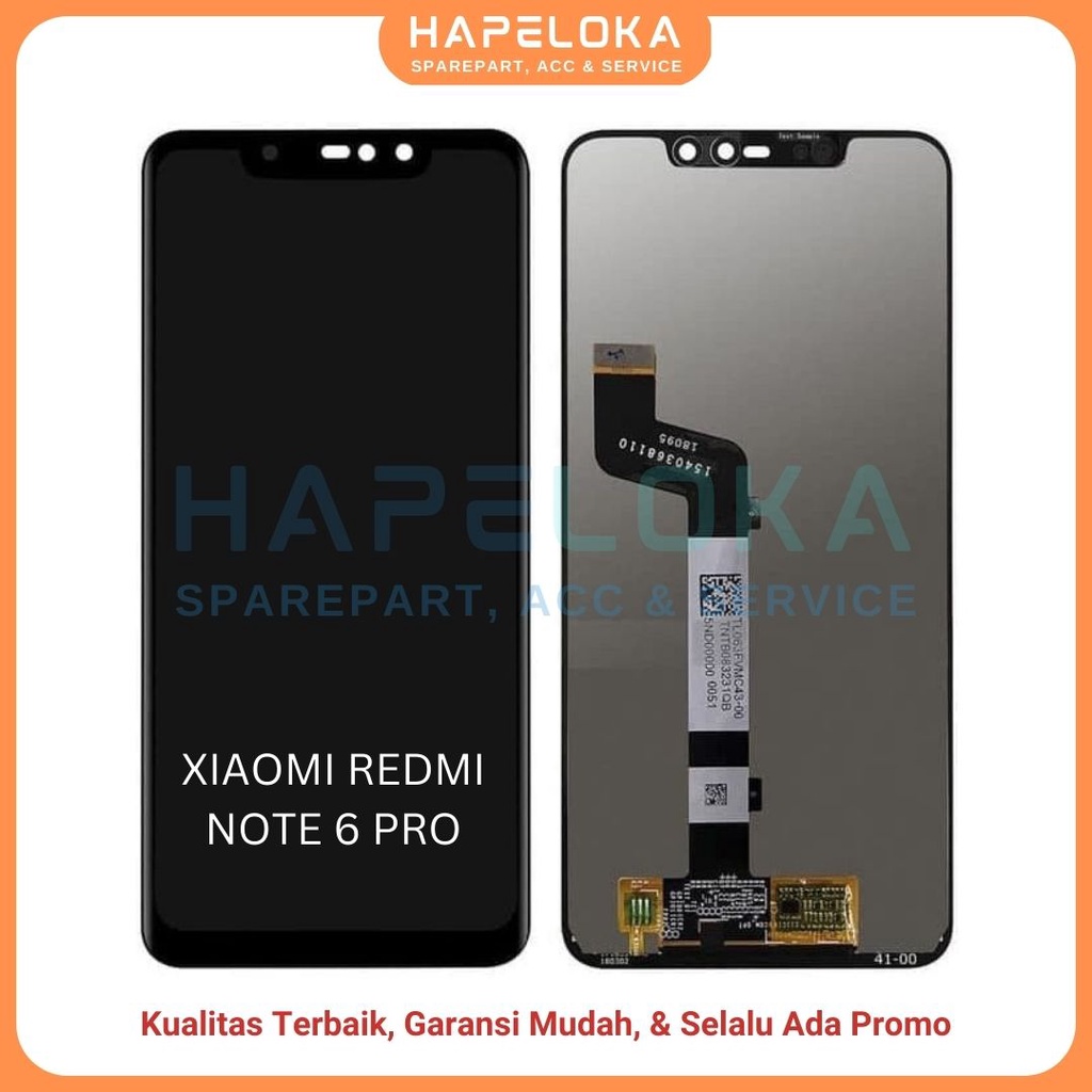 LCD TOUCHSCREEN XIAOMI REDMI NOTE 6 PRO - ORI COMPLETE
