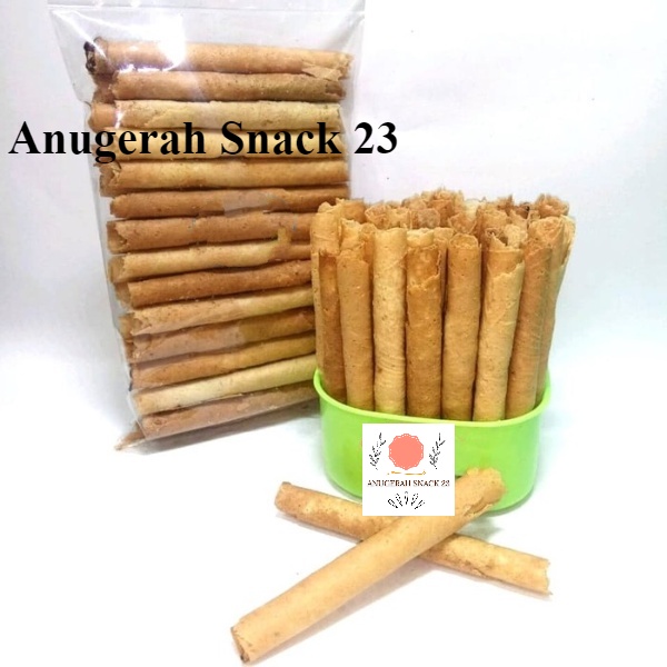 

SEMPRONG ROLL 250 gr / SEMPRONG RENYAH SEKALI / Semprong Wijen / Semprong Panjang / Kiloan