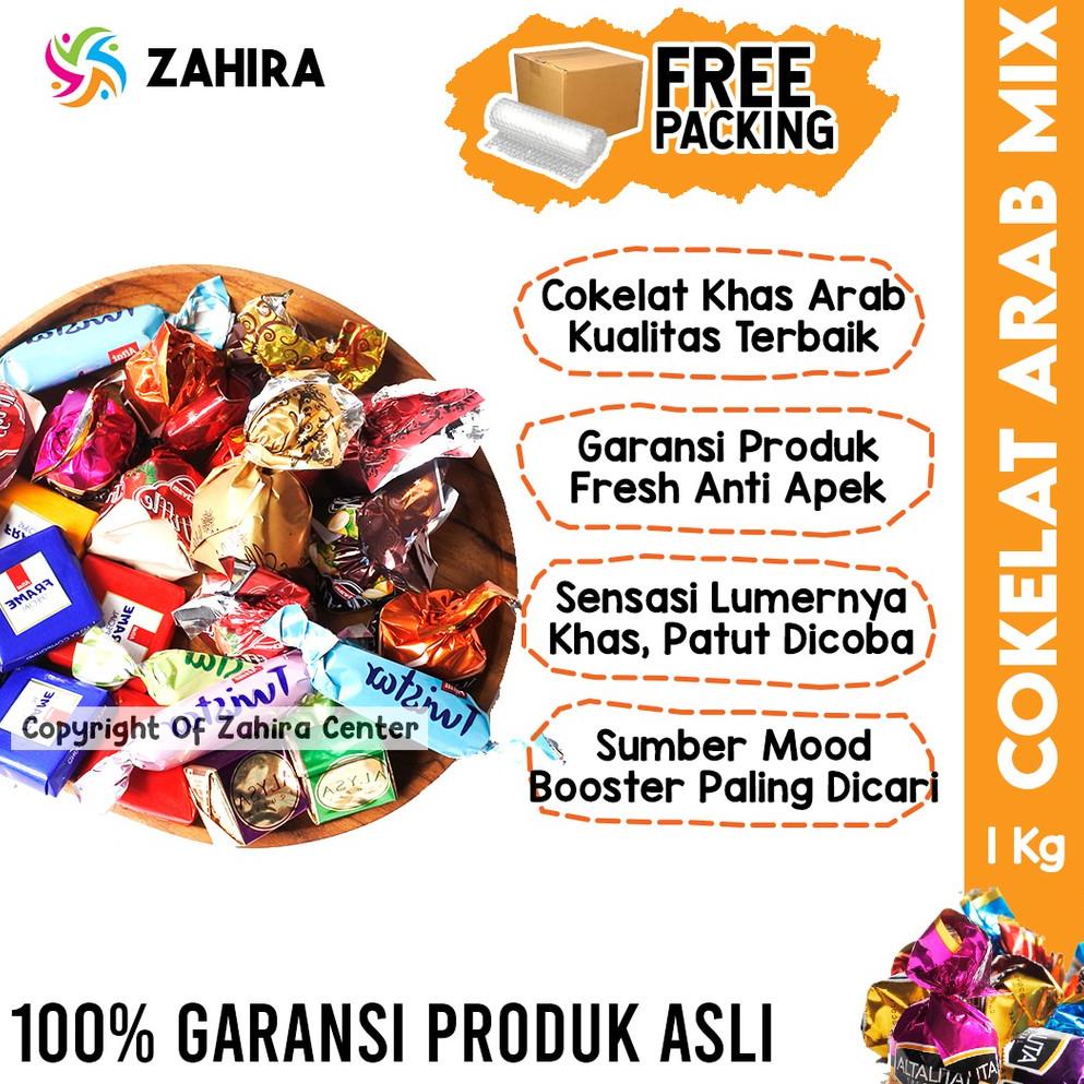 

1.1 BRANDS FESTIVAL COKELAT ARAB TURKI Premium 1Kg Pasti Fresh Cokelat Mix Untuk Camilan Mood Booster Dari Truffle Deluxe
