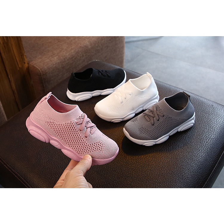 Sepatu Anak Rajut IMPORT/ Sepatu Sneakers Anak Kekinian/ Sneakers Anak Slip On Rajut SP10