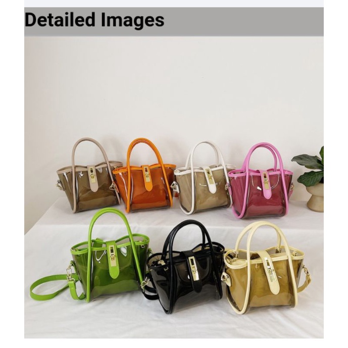 Tas selempang wanita | Tas bahu wanita| Totebag transfaran | Fashion wanita terbaru | Handbag wanita