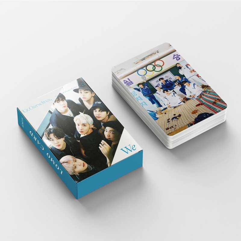 55pcs /box BTS Photocard Ourselves WE Album LOMO Card Postcard In Stock New Arrival LY