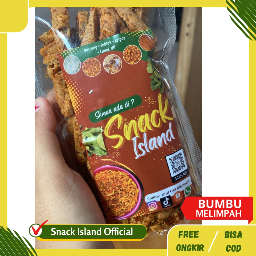 

Cemilan Basreng Samarinda Daun Jeruk Bumbu Melimpah Bontang Balikpapan Banjarmasin Banjarbaru Tarakan Kalimantan Timur COD 100 gram Termurah Ready