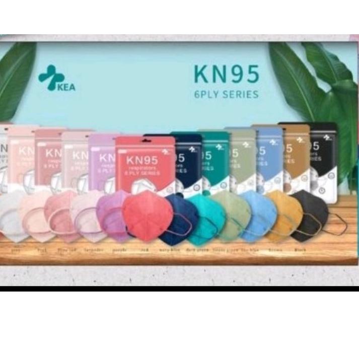 ー MASKER KN95 KEA 6PLY ISI 10 LEMBAR •