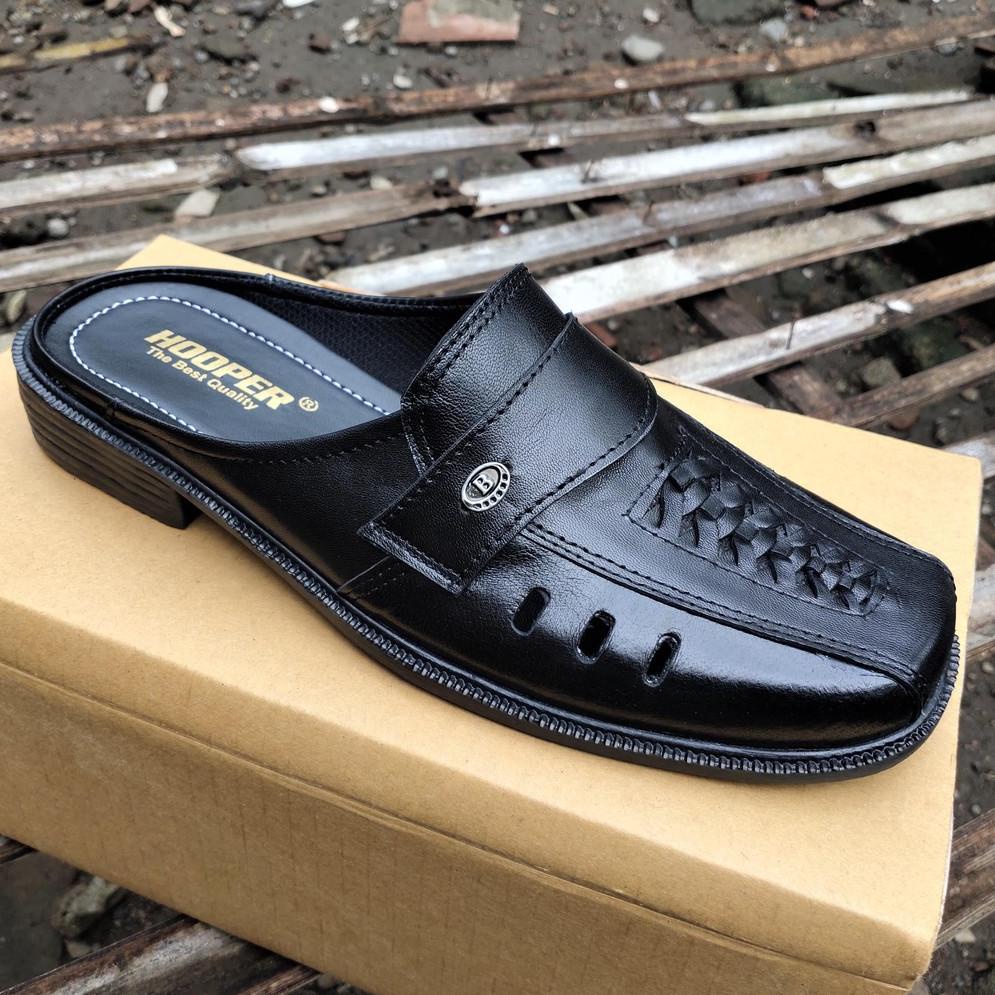 SANDAL SELOP KULIT ASLI ORIGINAL PRIA KEREN [AIP.21De22l]