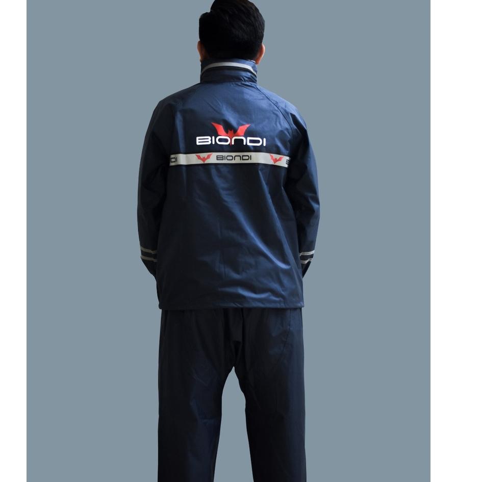 Paling Diminati.. RAINCOAT/MANTEL/JAS HUJAN SETELAN TEBAL 2 LAPIS ORIGINAL BAHAN IMPOR BIONDI ANTI B