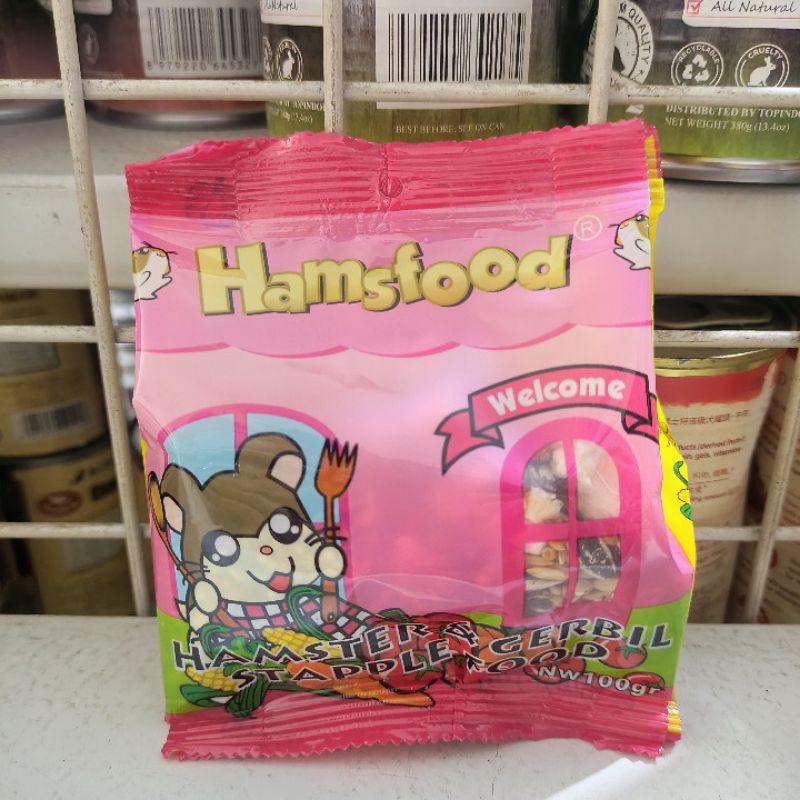 Makanan Hamster Hamsfood Kemasan 100G