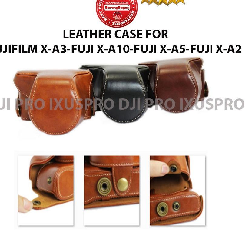 Baru Datang Leather Case Fujifilm X-A3 - Fujifilm X-A5 - Fujifilm X-A10 - TAS Kamera