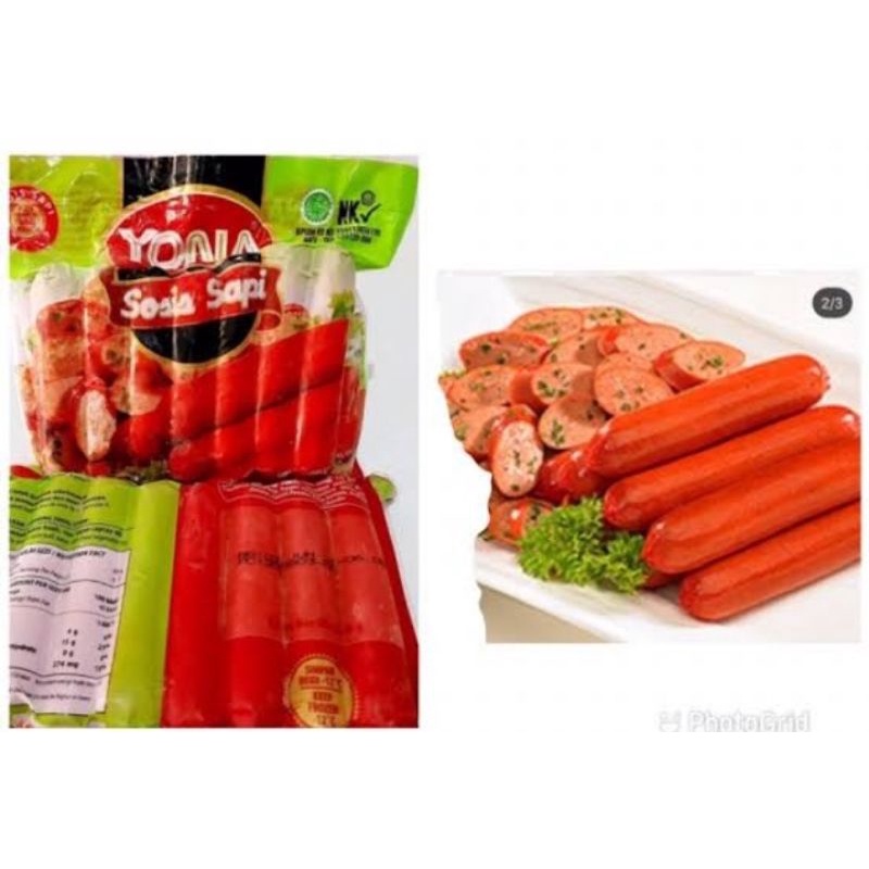 

Yona Sosis Sapi Metah 450 gr