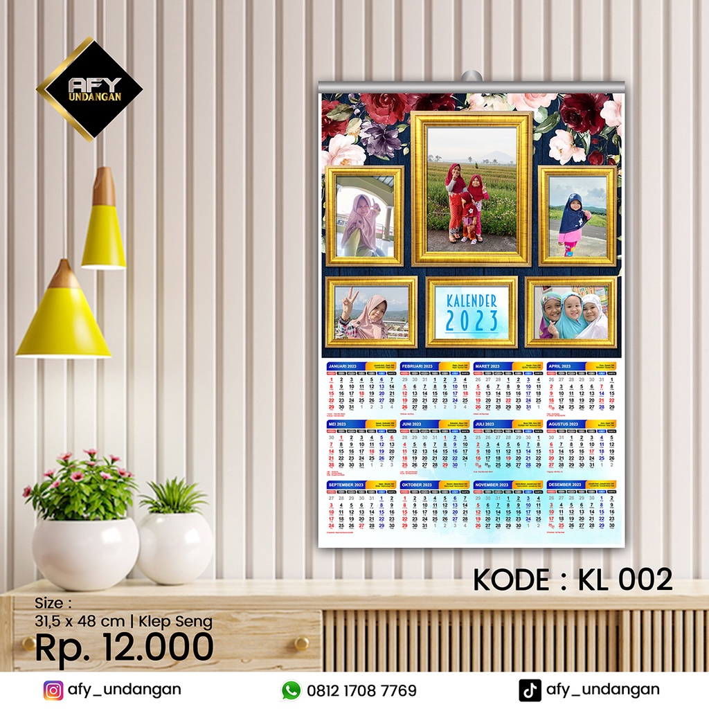 

KALENDER FOTO SENDIRI 2023 CUSTOM FOTO | KALENDER 2023 FOTO SENDIRI | KALENDER 2023 | KALENDER FOTO KELUARGA