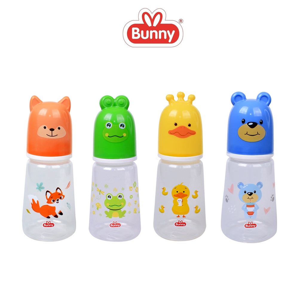 Lusty Bunny Character Feeding Bottle Botol Susu Bayi 125ml ADB-1217