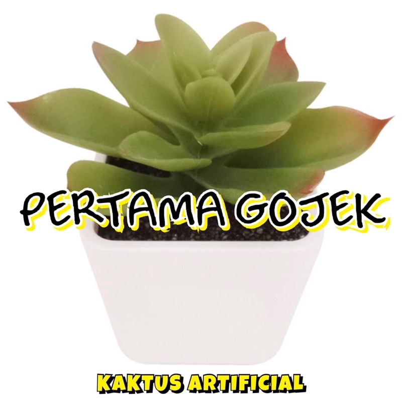 Kaktus Artificial MINI/ Hiasan Artificial/ Tanaman Artificial/ Pajangan Artificial/ Bunga Artificial