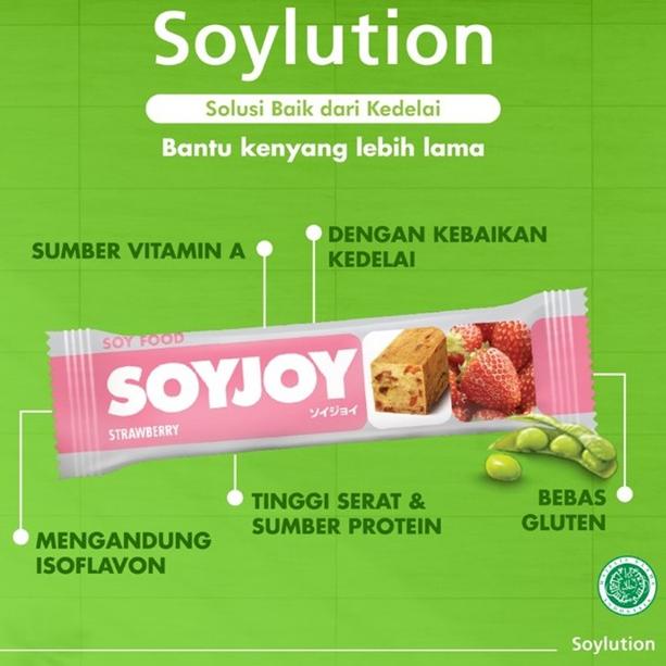

➲ Soyjoy Strawberry 30 gr x 2 pcs ㄼ