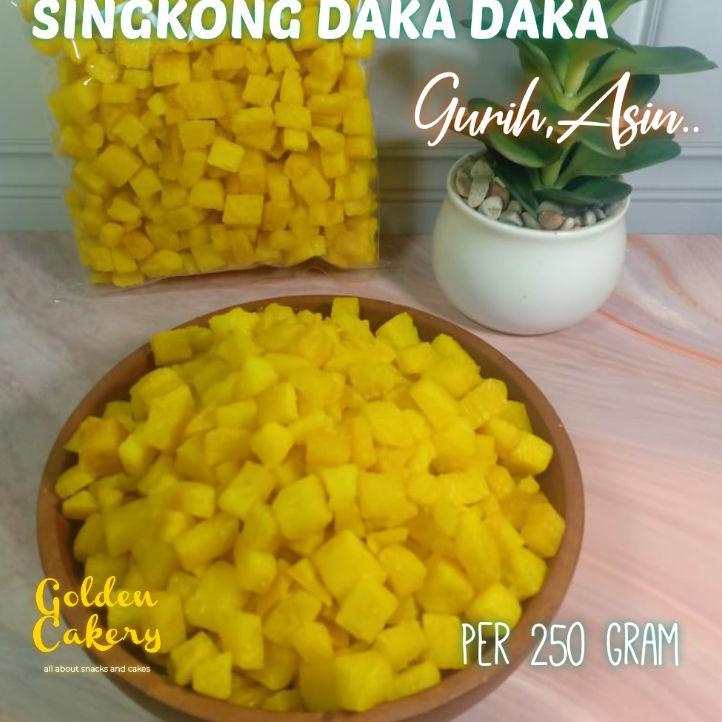 

Ready Stock❃ Singkong DAKA-DAKA | Singkong Dadu Kuning - 250 gr 97 ✹