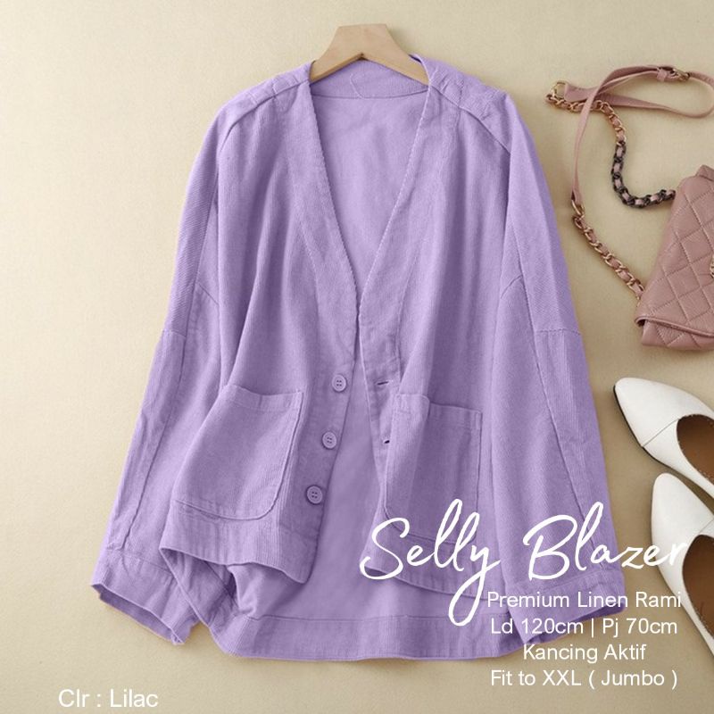 ABIKA LONG BLAZER /SELLY BLAZER TERBARU