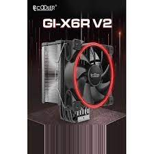 Gi-X6B V2 - Cpu Cooler With 6 Nickel Plated Heatpipe