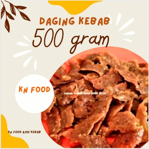 

Daging Kebab Sudah Di Iris Dipanggang 500 gr